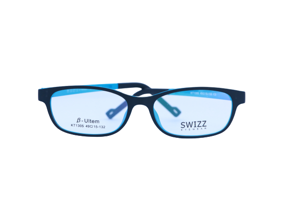 Chandan Optics - SWIZZ Kids CLIP ON - Eyeglasses - RECTANGLE - Image 3