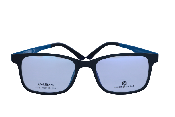 Chandan Optics - SWIZZ CLIP ON - Eyeglasses - SQAURE - Image 3